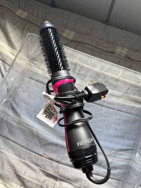 Revlon Black and Pink Hot Air Brush Styler